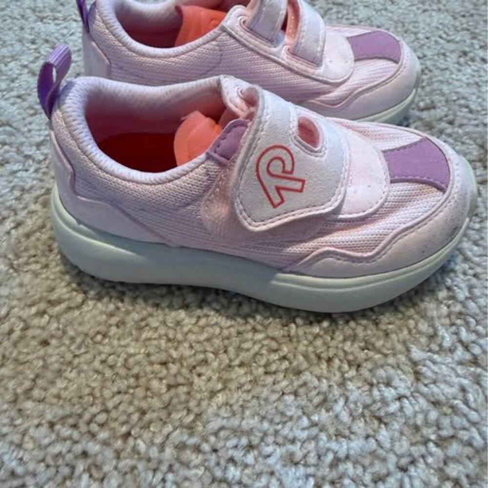 Reima Pink Toddler Sneakers Size 24/ 8